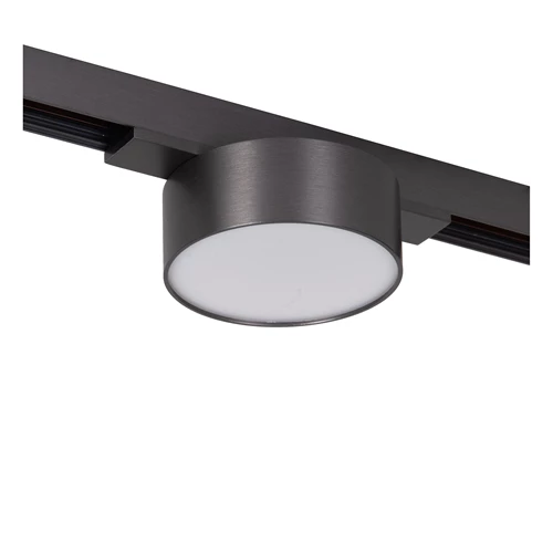 Lucide Premium LINIAL FIXT Railspot - 1-fase Railsysteem / Smart Railverlichting - 1xLED - Mat Zwart Chroom - uitgezet